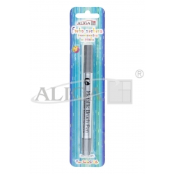 Farba permanentna FPP-1069 w pisaku, kolor SREBRNY, rozm. 3mm / pisak permanentny SREBRNY